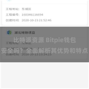 比特派资源 Bitpie钱包安全吗？全面解析其优势和特点