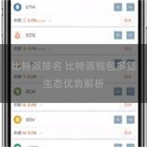 比特派排名 比特派钱包多链生态优势解析