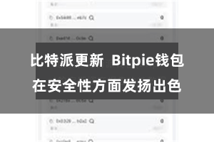 比特派更新 Bitpie钱包在安全性方面发扬出色