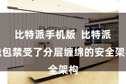 比特派手机版  比特派钱包禁受了分层缠绵的安全架构